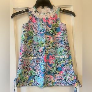 Lilly Pulitzer Girls Shift Dress Size 6